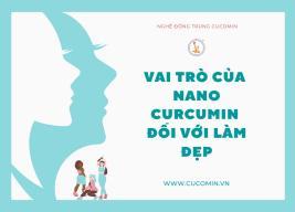 Vai trò của nano curcumin đối với làm đẹp